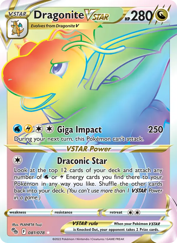 Dragonite VSTAR #081 — Pokémon GO