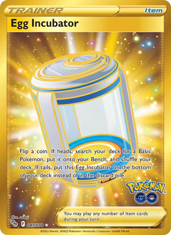 Egg Incubator #087 — Pokémon GO