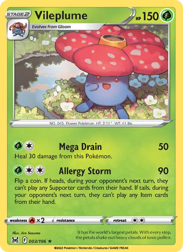 Vileplume #003 — Lost Origin