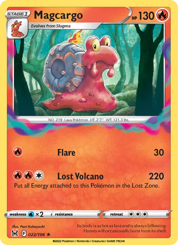 Magcargo #022 — Lost Origin