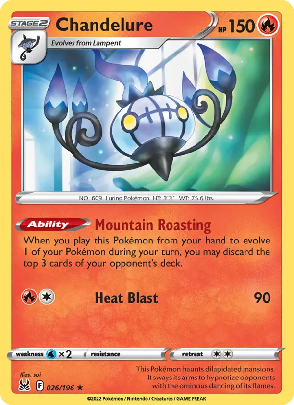 Chandelure #026 — Lost Origin