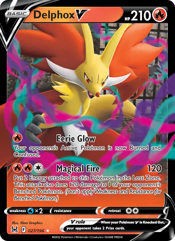 Delphox V #027 — Lost Origin