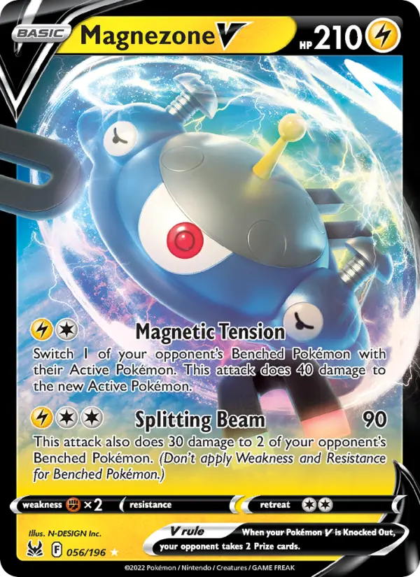 Magnezone V #056 — Lost Origin
