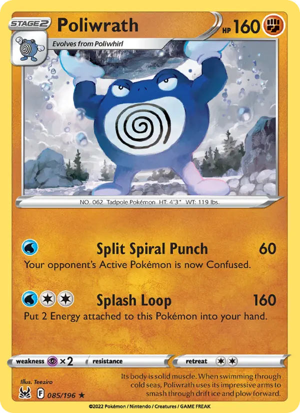 Poliwrath #085 — Lost Origin