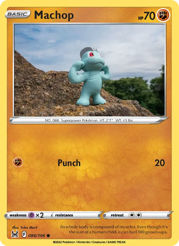 Machop #086 — Lost Origin