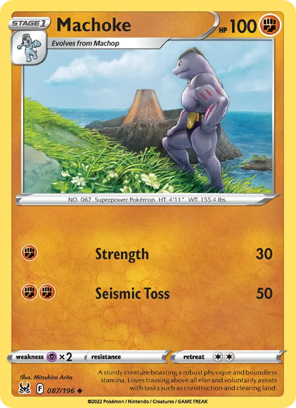 Machoke #087 — Lost Origin