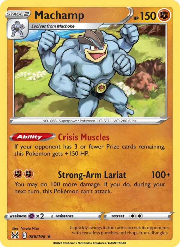 Machamp #088 — Lost Origin
