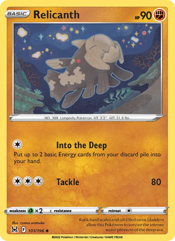 Relicanth #101 — Lost Origin