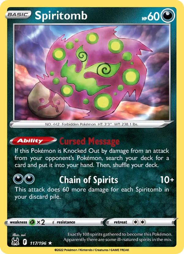 Spiritomb #117 — Lost Origin