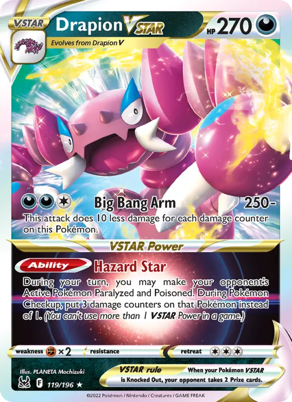 Drapion VSTAR #119 — Lost Origin