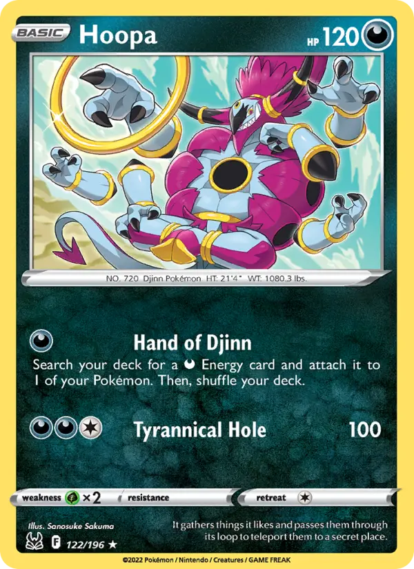 Hoopa #122 — Lost Origin