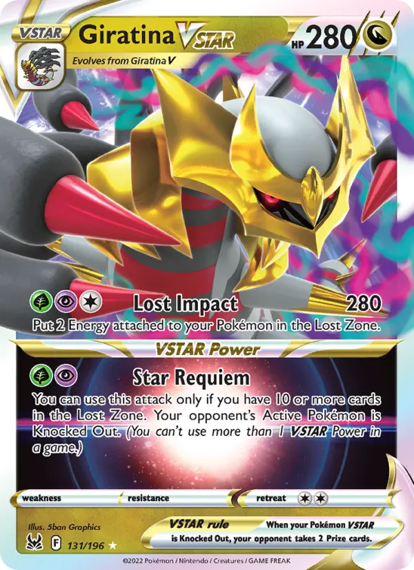 Giratina VSTAR #131 — Lost Origin