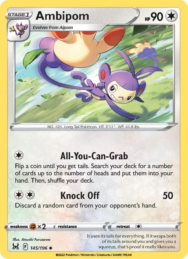Ambipom #145 — Lost Origin