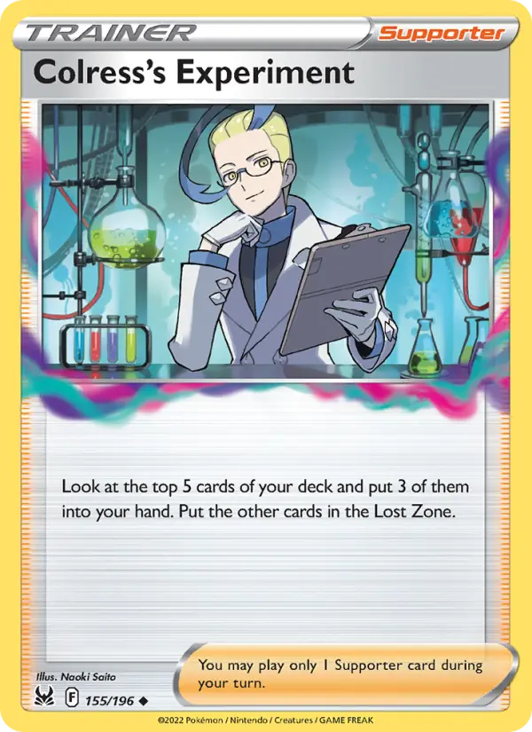 Colress's Experiment #155 — Lost Origin