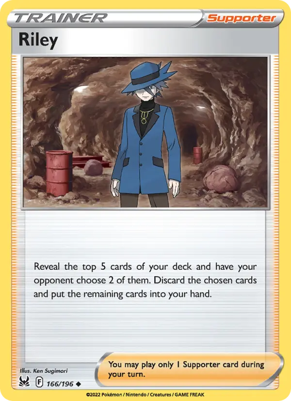 Riley #166 — Lost Origin