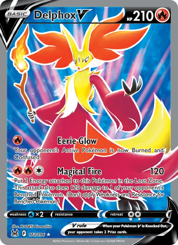 Delphox V #173 — Lost Origin