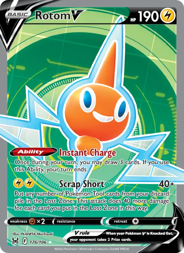 Rotom V #176 — Lost Origin