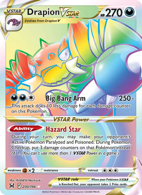 Drapion VSTAR #200 — Lost Origin