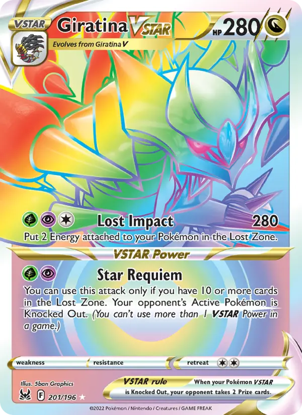 Giratina VSTAR #201 — Lost Origin
