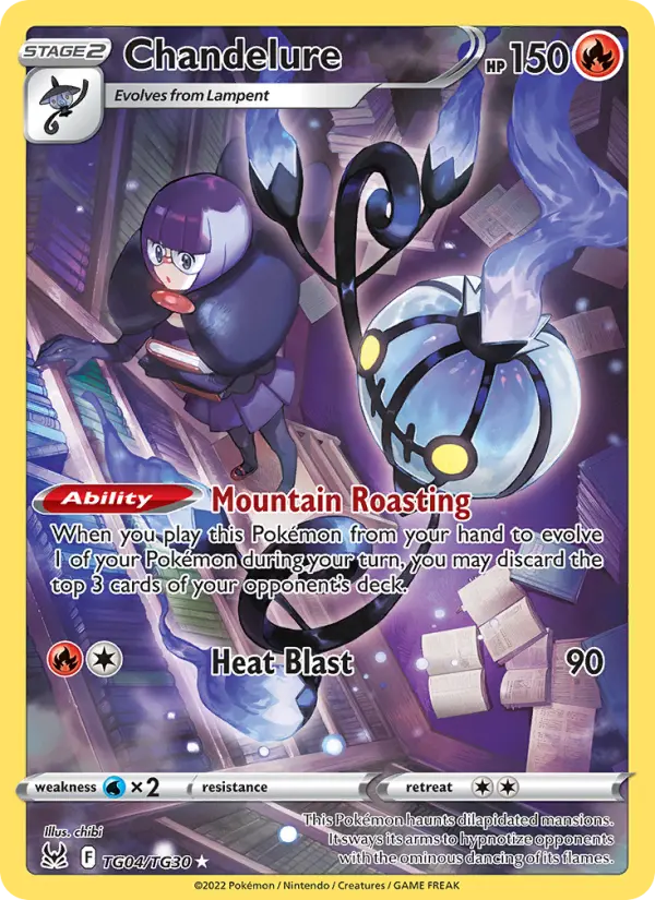 Chandelure #TG04 — Lost Origin