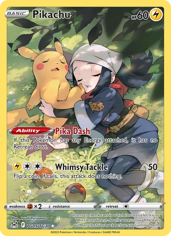 Pikachu #TG05 — Lost Origin