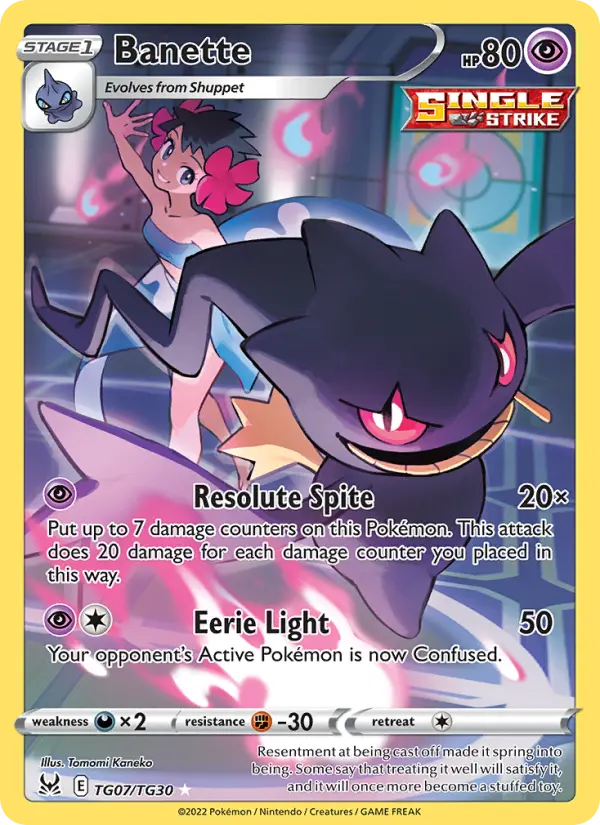 Banette #TG07 — Lost Origin