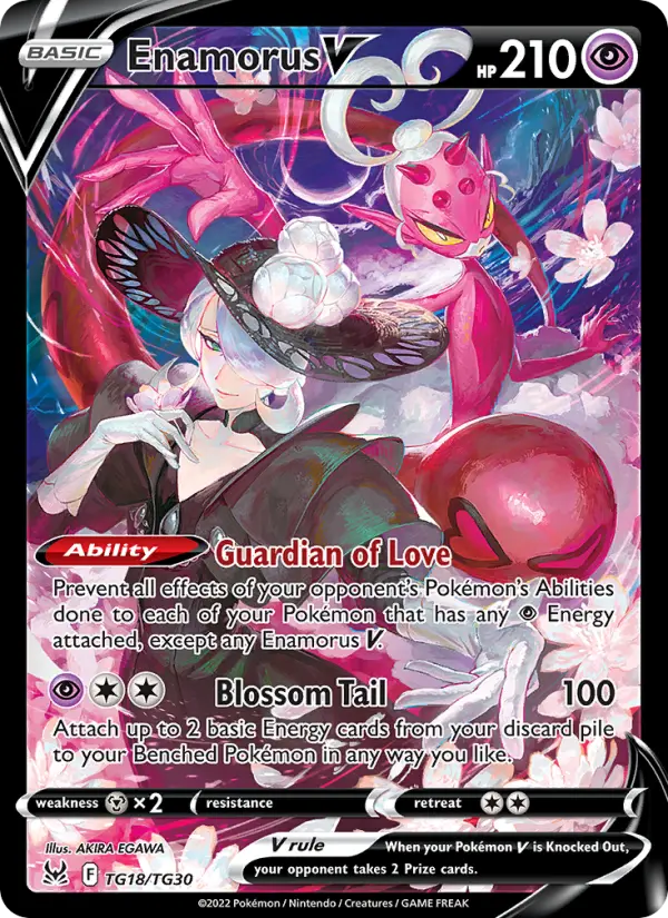 Enamorus V #TG18 — Lost Origin