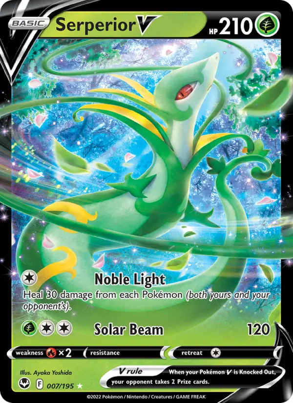 Serperior V #007 — Silver Tempest