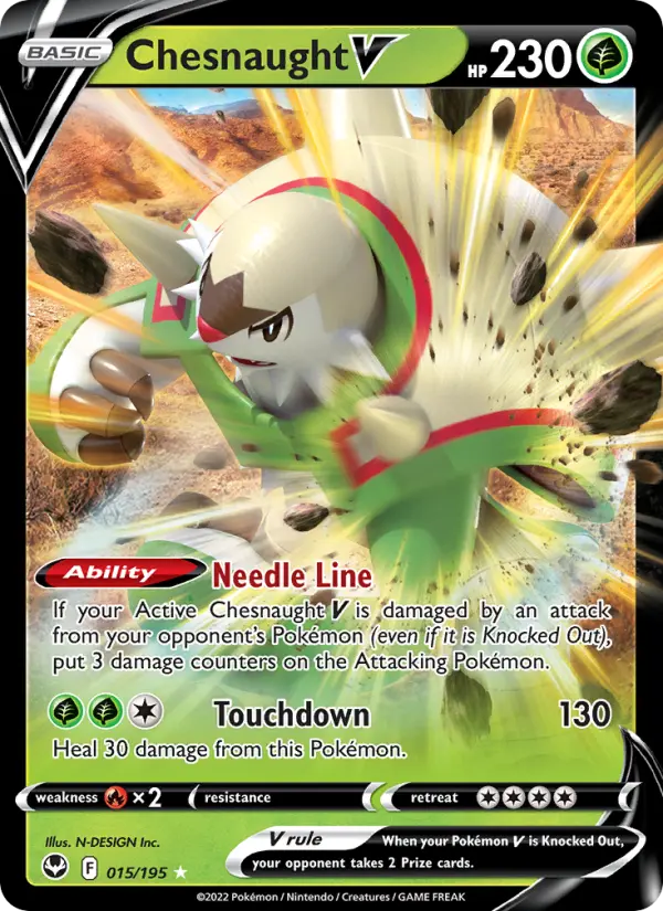 Chesnaught V #015 — Silver Tempest