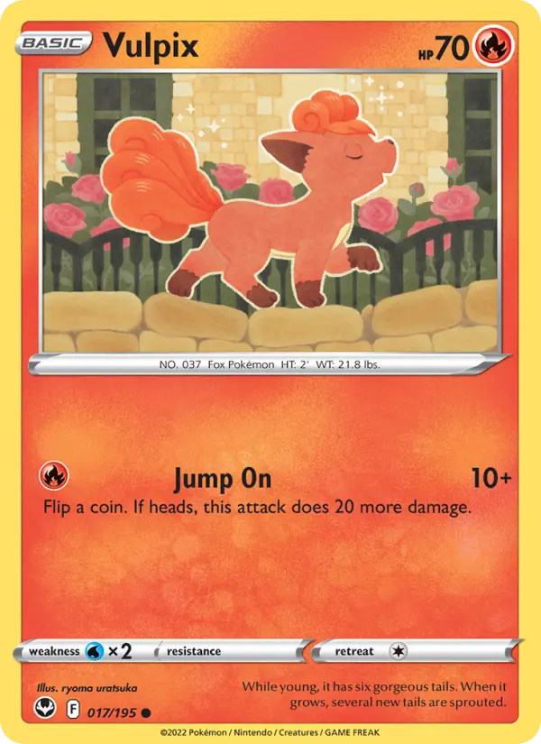 Vulpix #017 — Silver Tempest