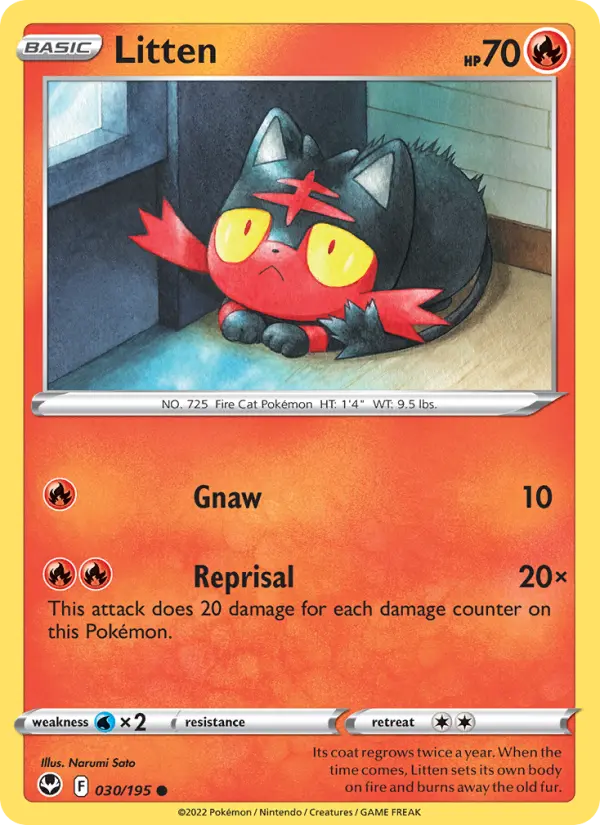 Litten #030 — Silver Tempest