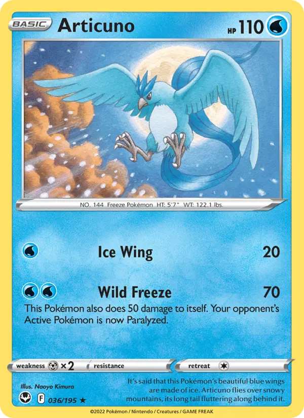 Articuno #036 — Silver Tempest