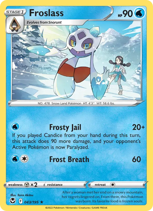 Froslass #043 — Silver Tempest