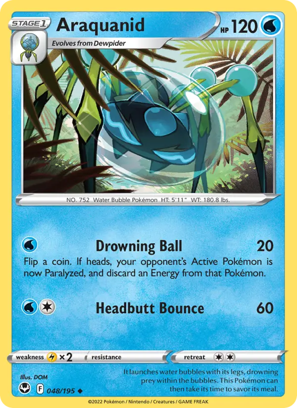 Araquanid #048 — Silver Tempest