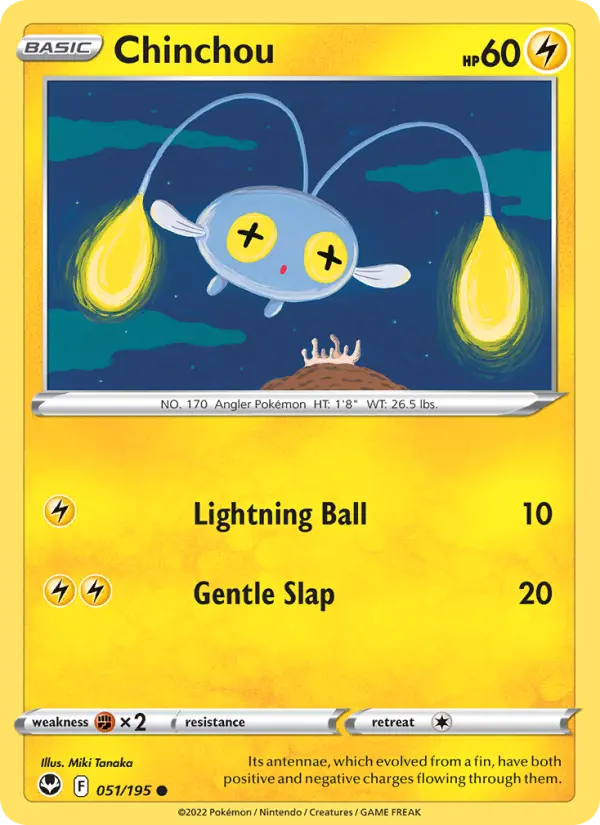 Chinchou #051 — Silver Tempest