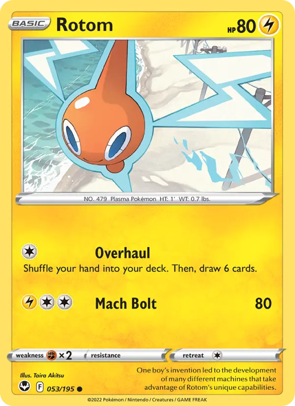 Rotom #053 — Silver Tempest
