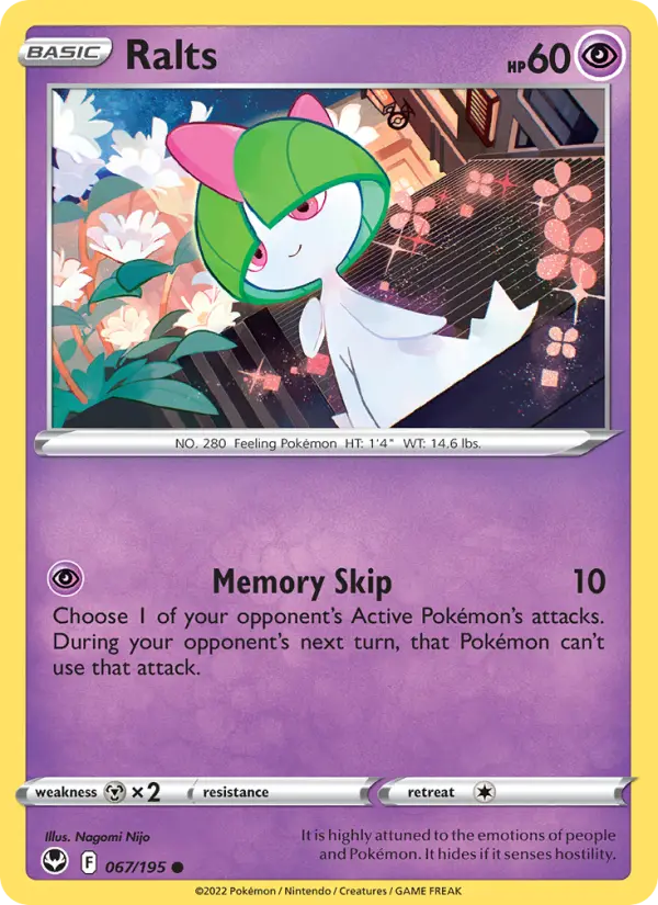 Ralts #067 — Silver Tempest
