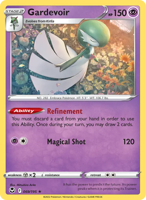 Gardevoir #069 — Silver Tempest