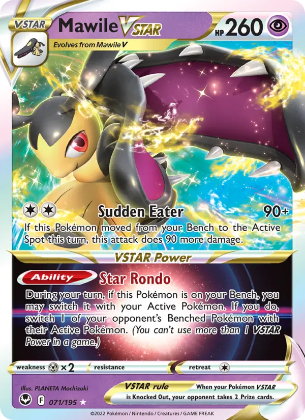 Mawile VSTAR #071 — Silver Tempest