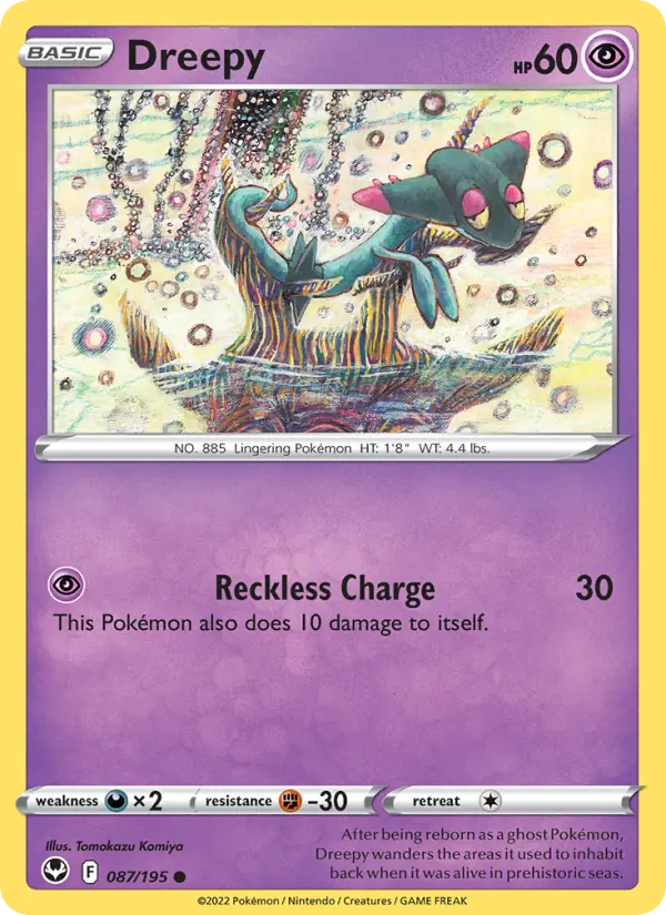 Dreepy #087 — Silver Tempest
