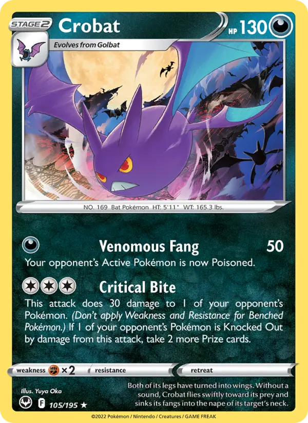 Crobat #105 — Silver Tempest