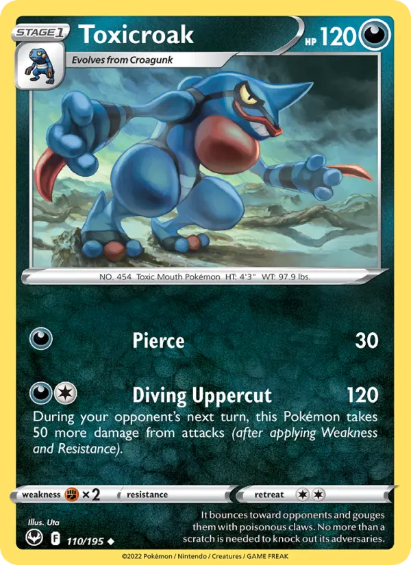 Toxicroak #110 — Silver Tempest