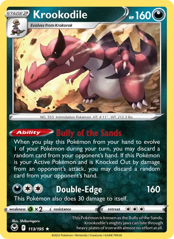 Krookodile #113 — Silver Tempest