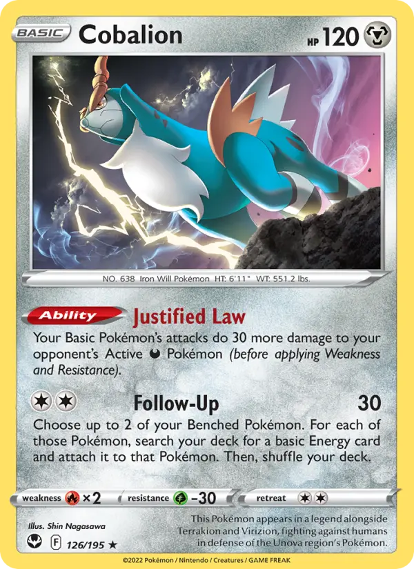 Cobalion #126 — Silver Tempest