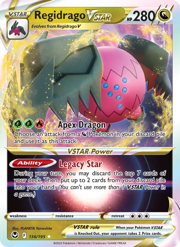 Regidrago VSTAR #136 — Silver Tempest