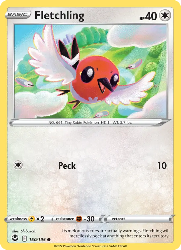 Fletchling #150 — Silver Tempest