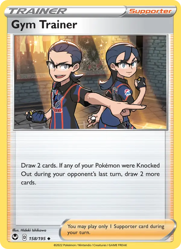 Gym Trainer #158 — Silver Tempest