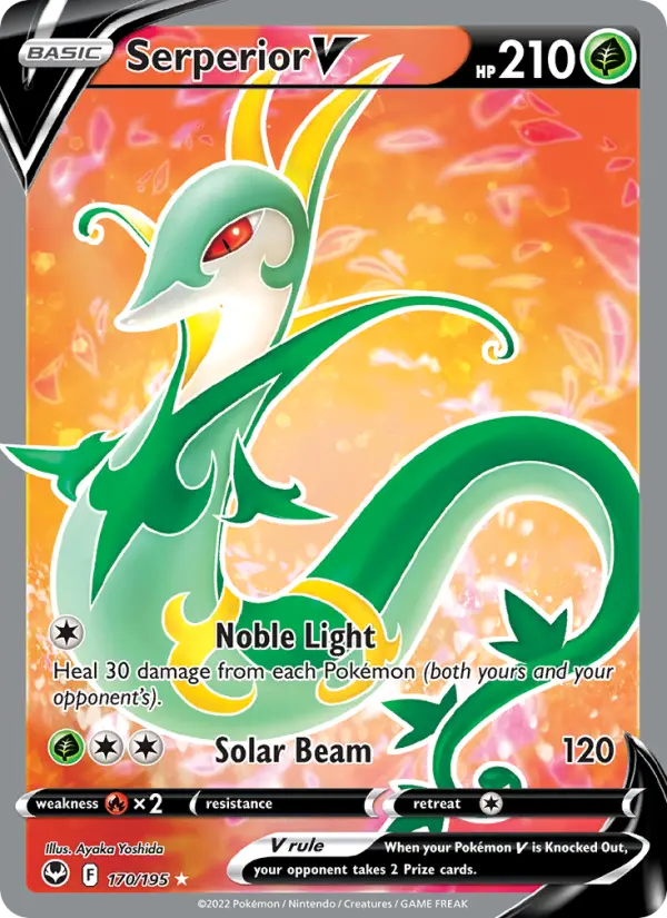 Serperior V #170 — Silver Tempest