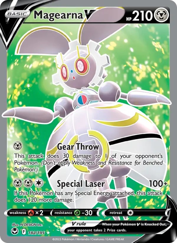 Magearna V #182 — Silver Tempest