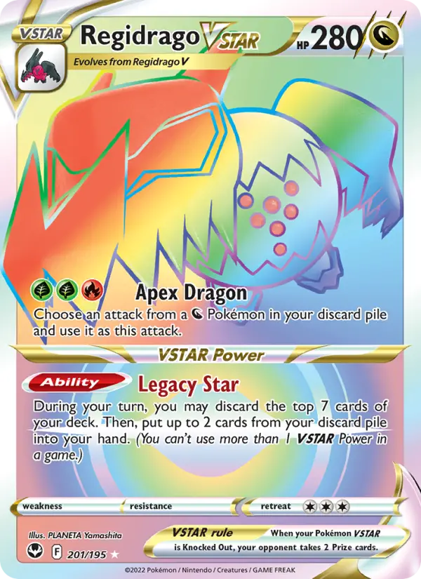 Regidrago VSTAR #201 — Silver Tempest